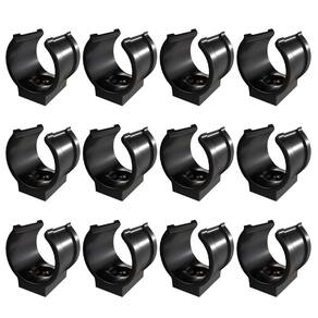 Kit 12 Abraçadeira Impacto Cano Tubo 32Mm 1`` Preta Estrela