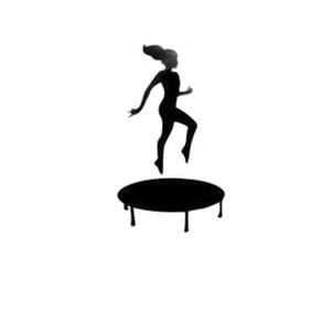 Adesivo De Parede Frases Jump Mod01
