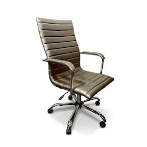 Poltrona Sottile Presidente 110cm X 58cm X 53cm Verde Musgo
