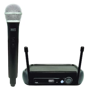 Microfone Sem Fio Mxt Uhf202/201 Frequencia 686.1mhz