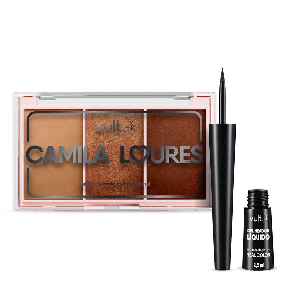 Kit Vult Make Camila Loures Real Color (2 Produtos)