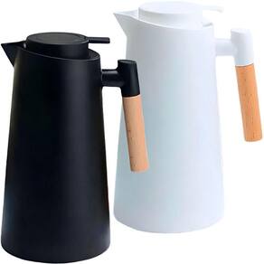 Kit 2 Garrafa Térmica De Mesa Café Com Leite Nórdica 1litro