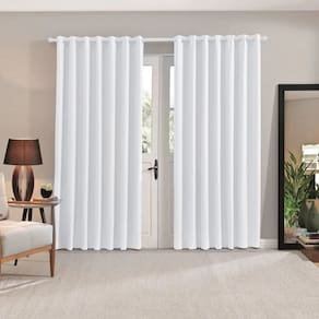 Cortina Blackout Tecido 100% Corta Luz Comfort 4,20m x 2,50m - Branco Bella Janela