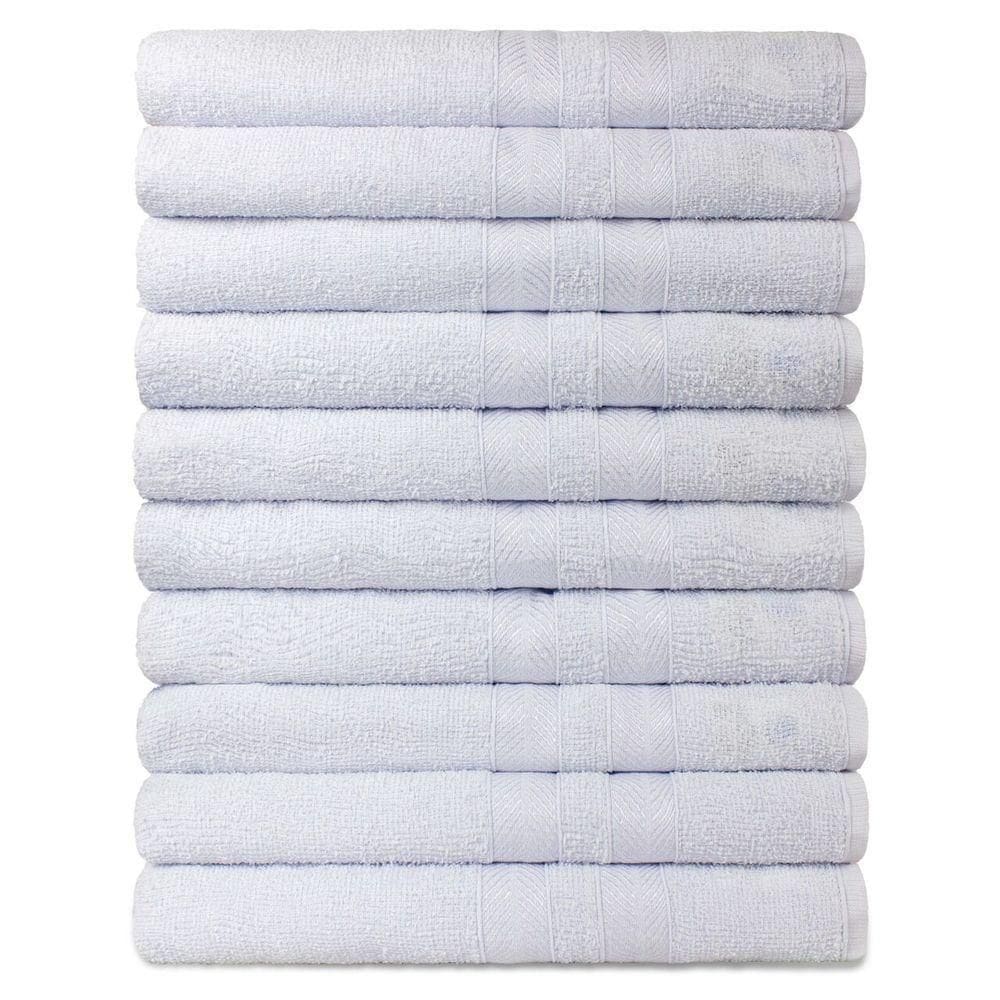 Kit 15 Toalhas Rosto Para Hotel 100% Algodão Caricinha