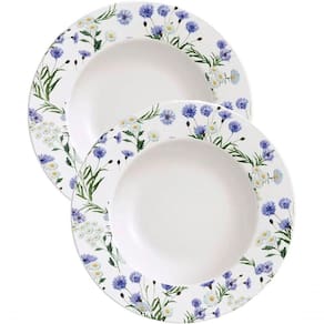 Kit Jogo Prato Raso Jantar 8 Pessoas 8pçs Ana Alice 27,5cm