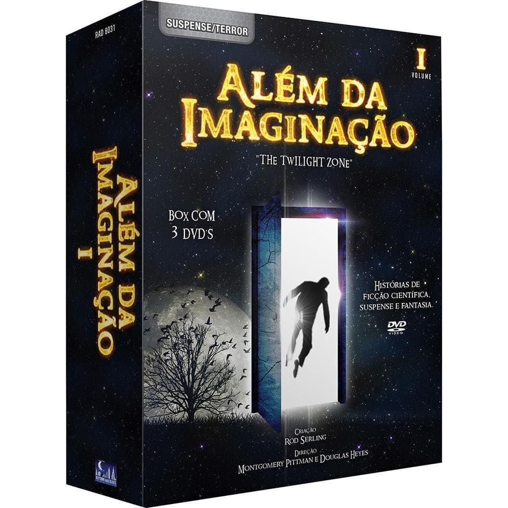Box Além Da Imaginação: Volume 1  3 Dvds