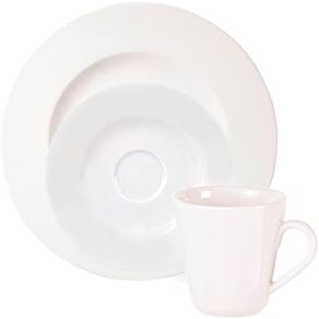 Kit Jogo Café Lanche 8 Pessoas 16peças Aba Larga Tramontina