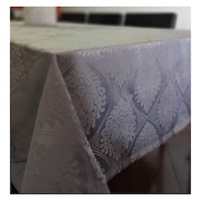 Toalha de Mesa Madeira Retangular 160 x 320 Jacquard Mesa Grande Sitio Chacara