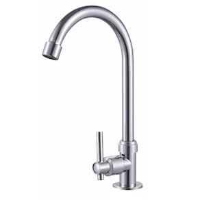 Torneira Metal Cozinha Bancada Bica Alta Alavanca,cromada Linha Metal Cromada Cromado