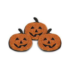 Enfeite Decorativo Halloween de Eva com Glitter - 5 Unidades