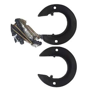 Flange 28mm Imbuia Pvc   par