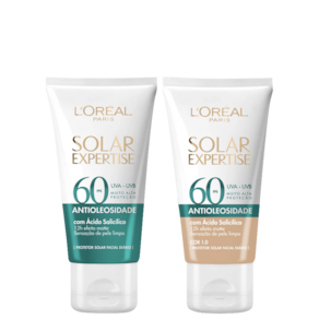Kit L`Oréal Paris Solar Expertise Antioleosidade Dupla (2 Produtos)