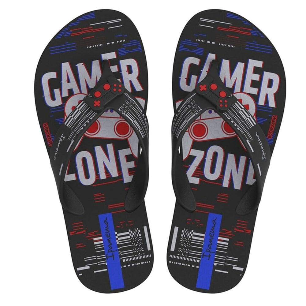 Chinelo Infantil Menino Ipanema Sporty Gamer