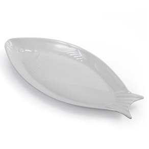 Travessa de Peixa Gourmet Mix Melamina 35x16x3,5 cm