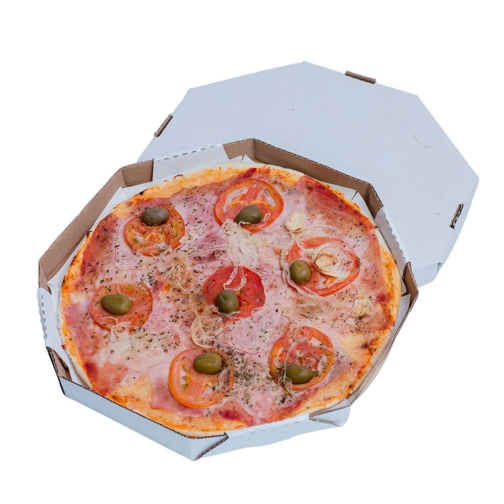 Kit 3 Pacotes de Caixa de Pizza Oitavada Basic N?35 - 75 Un.