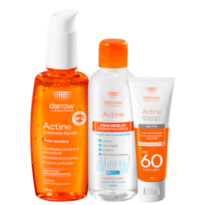 Kit Darrow Actine Control FPS60 (3 Produtos)
