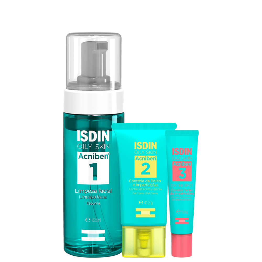 Kit ISDIN Acniben Skincare (3 Produtos)