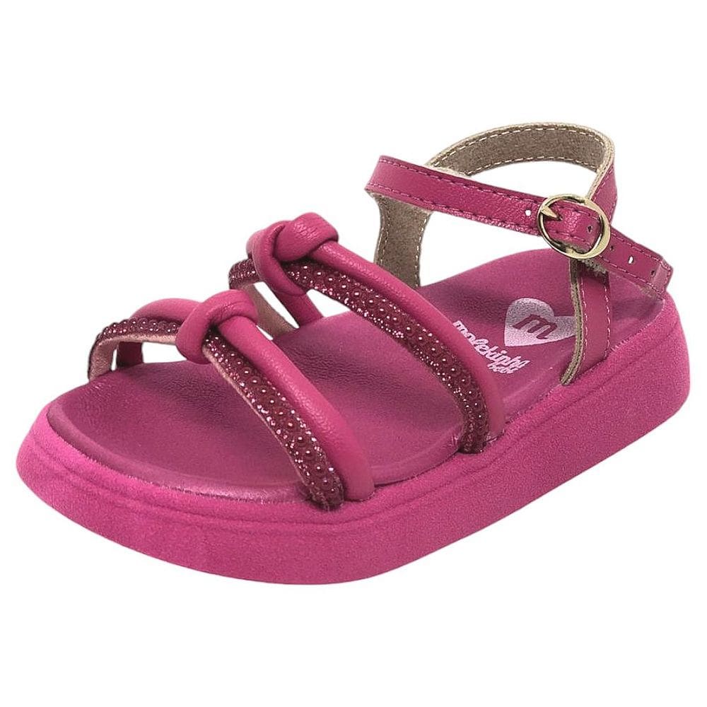 Sandália Infantil Menina leve Brilho Elegante Molekinha