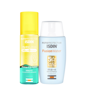 Kit ISDIN Fotoprotector Fusion Water 5 Stars + HydroLotion (2 Produtos)