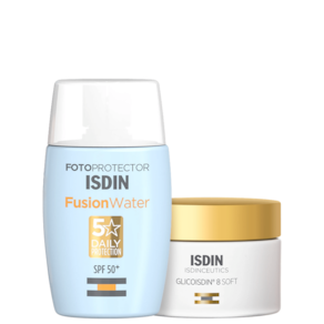 Kit ISDIN Glicoisdin 8 Soft Fusion Water (2 Produtos)