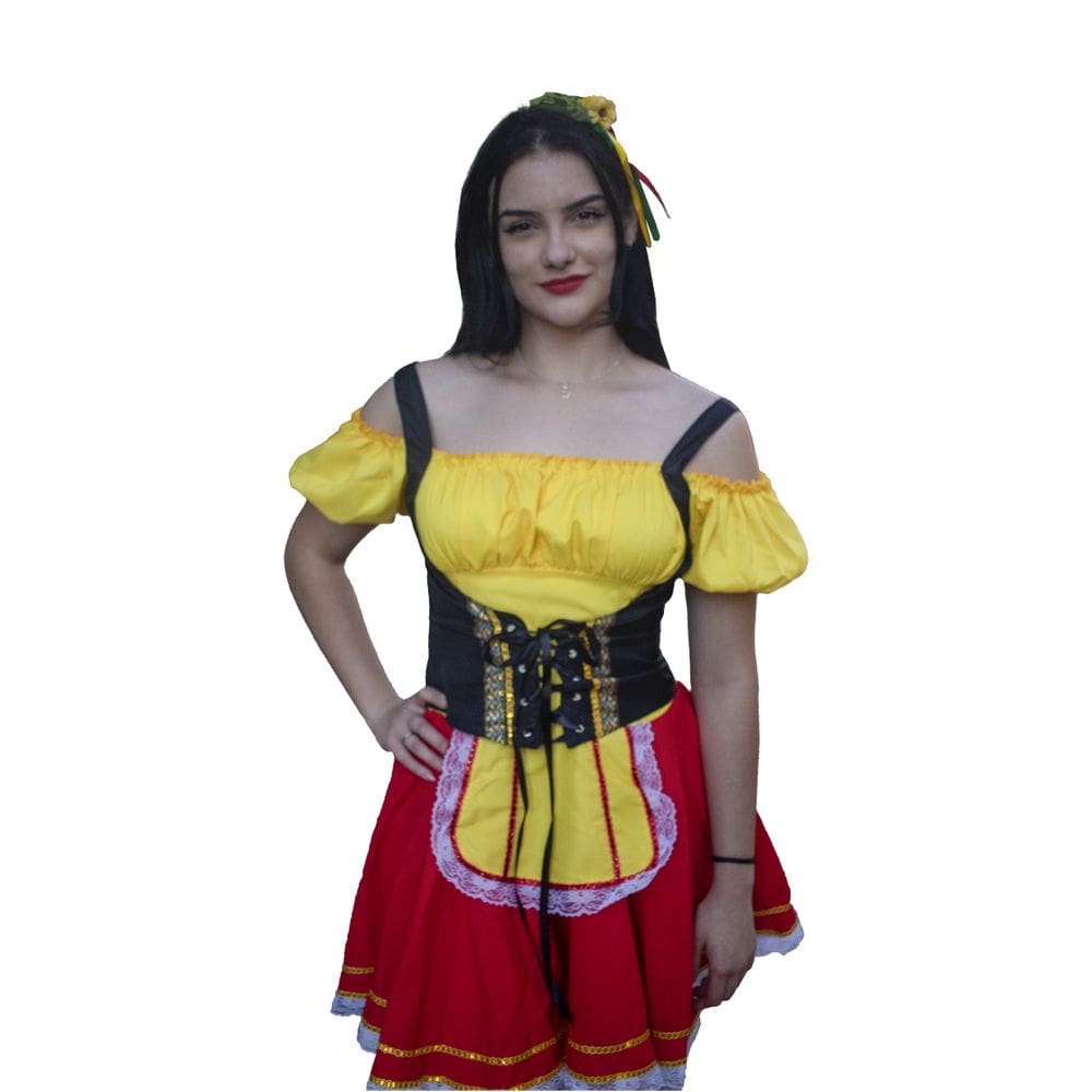 Fantasia Alemã Feminina Adulto