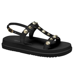 Sandália Feminina Dakota Flatform Salto Baixo Conforto Y7832 - Feminino