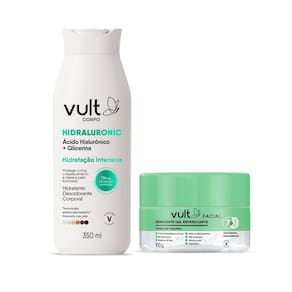 Kit Vult Corpo Hidraluronic Facial 7 em 1 (2 Produtos)
