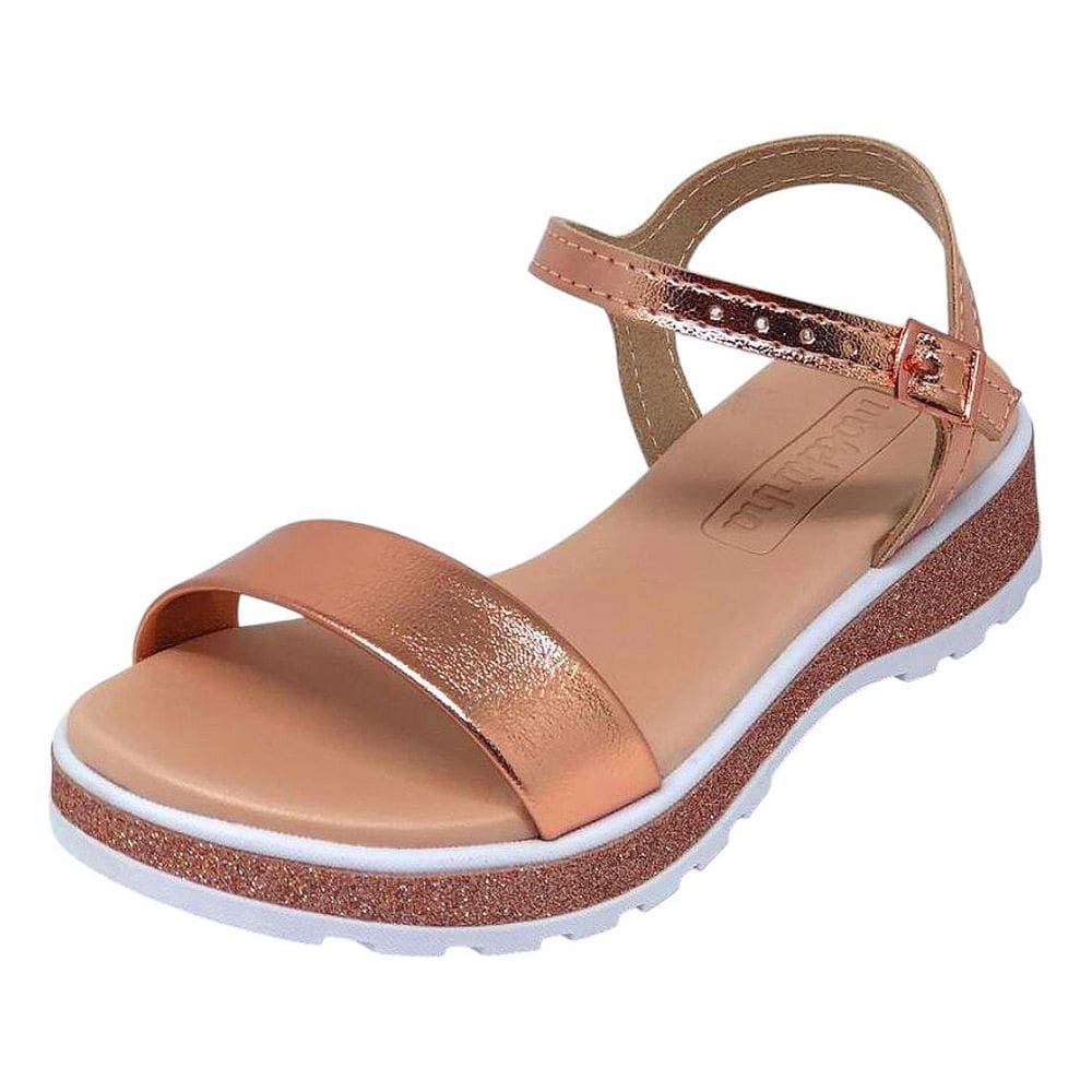 Sandália Infantil Menina Delicado Elegante Macio Molekinha
