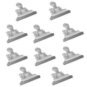 Kit 10 Prendedores De Papel Zincado Grande 95mm - Cavia