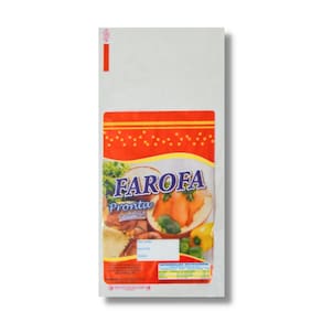Saco Plástico Para Farofa Pronta 250g (12x25cm) Com 1000 Un.