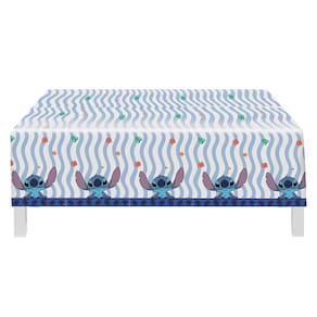 Toalha de Mesa Plástica para Festa Stitch