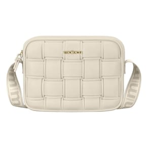 Bolsa Feminina Moleca Tiracolo Tramada Alça Gorgurão