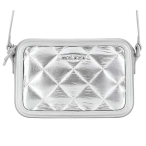 Bolsa Feminina Moleca Tiracolo Matelada Metalizada