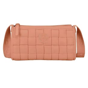 Bolsa Feminina Moleca Tiracolo Pvc Trançada