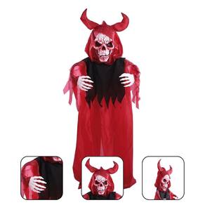 Boneco Caveira Agiel Halloween Com Som e Luz