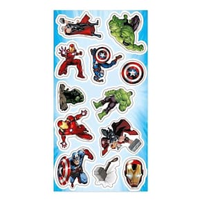 Adesivo Decorativo Avengers Vingadores - 12 Unidades