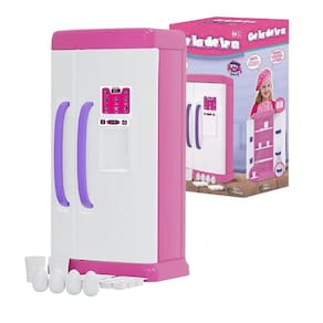 Geladeira Faz de Conta Rosa - Pais e Filhos