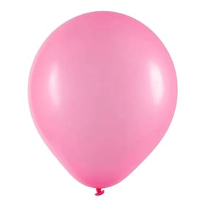 Balão de Látex Rosa Pink Liso - 5 Polegadas - 50 Unidades