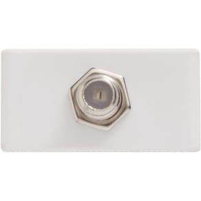 Módulo Para Tomada Tv Sat Coaxial Direta Branco - Tramontina