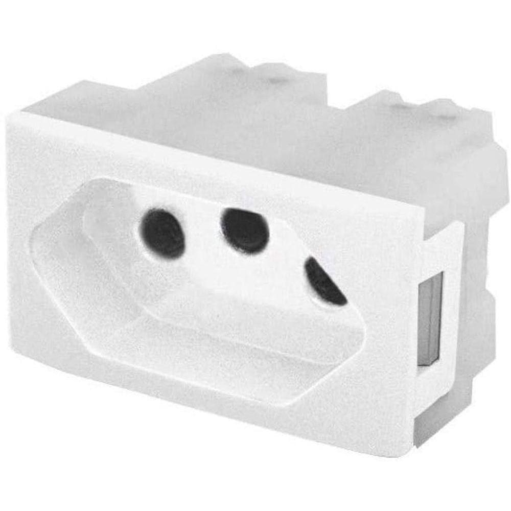 Módulo Tomada 3p 20a Branca - Pezzi