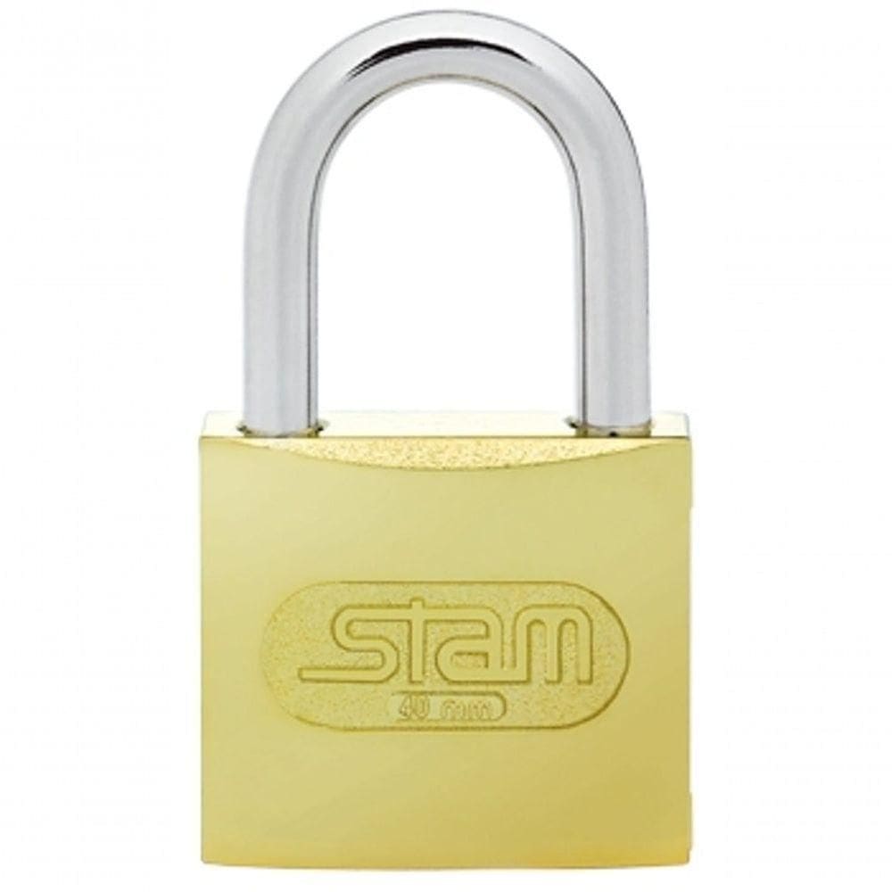 Cadeado Latonado 40mm - Stam