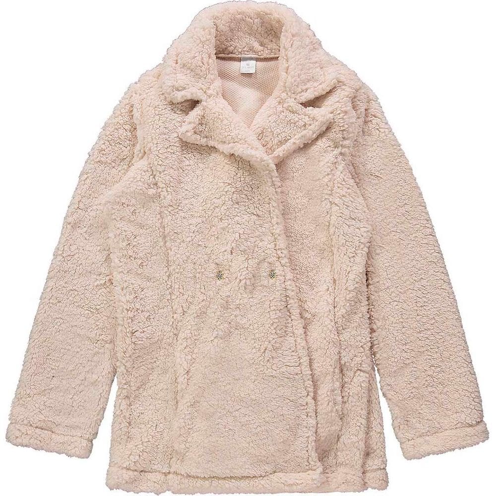 Casaco Feminino Teddy em Pelo Sherpa