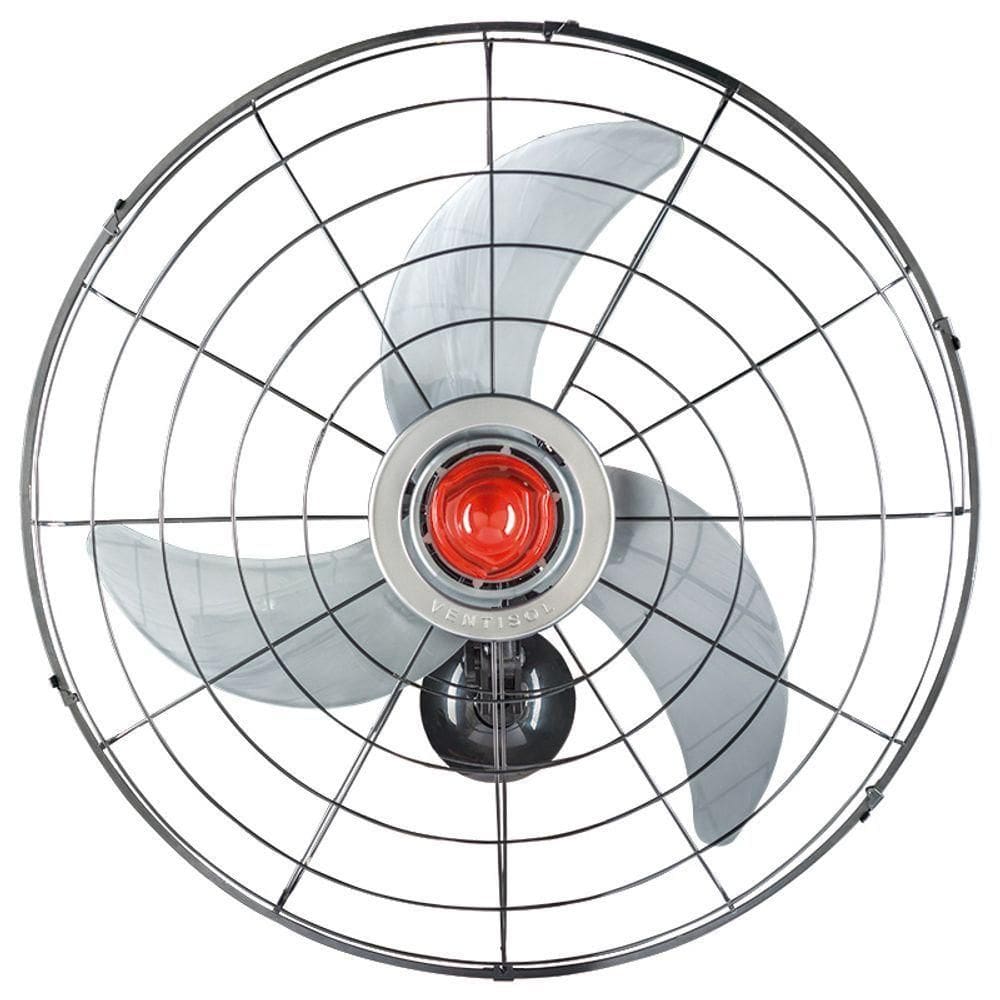 Ventilador De Parede Ventisol Power 70 Cm Preto Bivolt