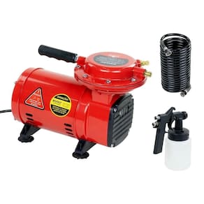 Compressor De Ar Direto 1-2hp 370w 2,8bar 40psi 2,3pcm Bivolt Com Pistola Worker