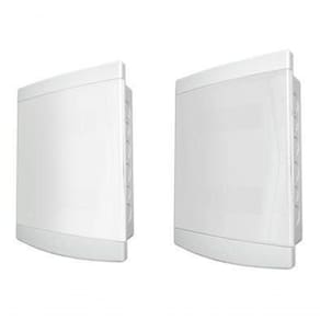 Quadro Distribuição Embutir 12- 16 Disjuntores Tampa Translúcida - Tigre