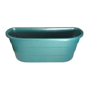 Vaso de Parede Duplo (39X16X17) Verde RIQUEPLÁS
