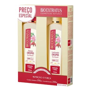 Kit Bio Extratus Crespos 250ml