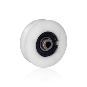Roldana Roda Em Nylon de 3" Polegadas Com Eixo de 5/8" Para Portão de Correr