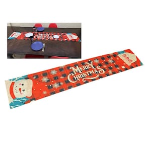 Caminho de Mesa Passadeira Toalha Natal Natalino Trilho Mesa de Jantar Festa Enfeite Fim de Ano Reuniao Confraternizaçao Celebraçao