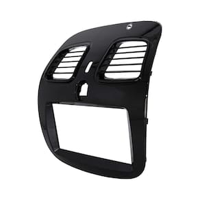 Moldura de Painel 2 Din 7 Polegadas Grand Siena 2012 a 2021 Palio Sporting 2012 a 2017 Black Piano Fiamon